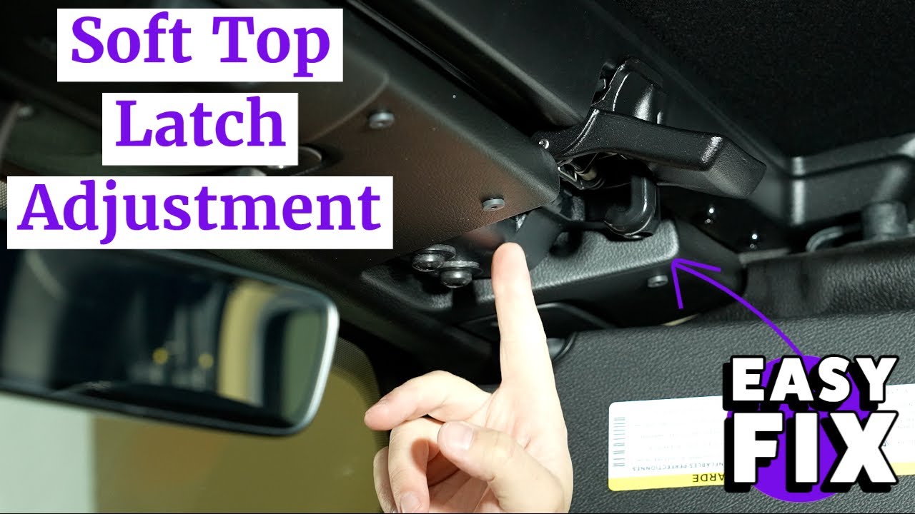 How To Adjust the Soft Top Latch on the Jeep Gladiator and Jeep Wrangler JL (Easy Fix)