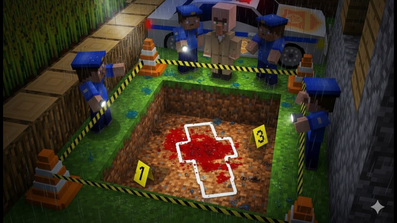 😱 JITEL POLITSIYADAN BUNI YASHIRGAN! |UZBEK MINECRAFT 🔥