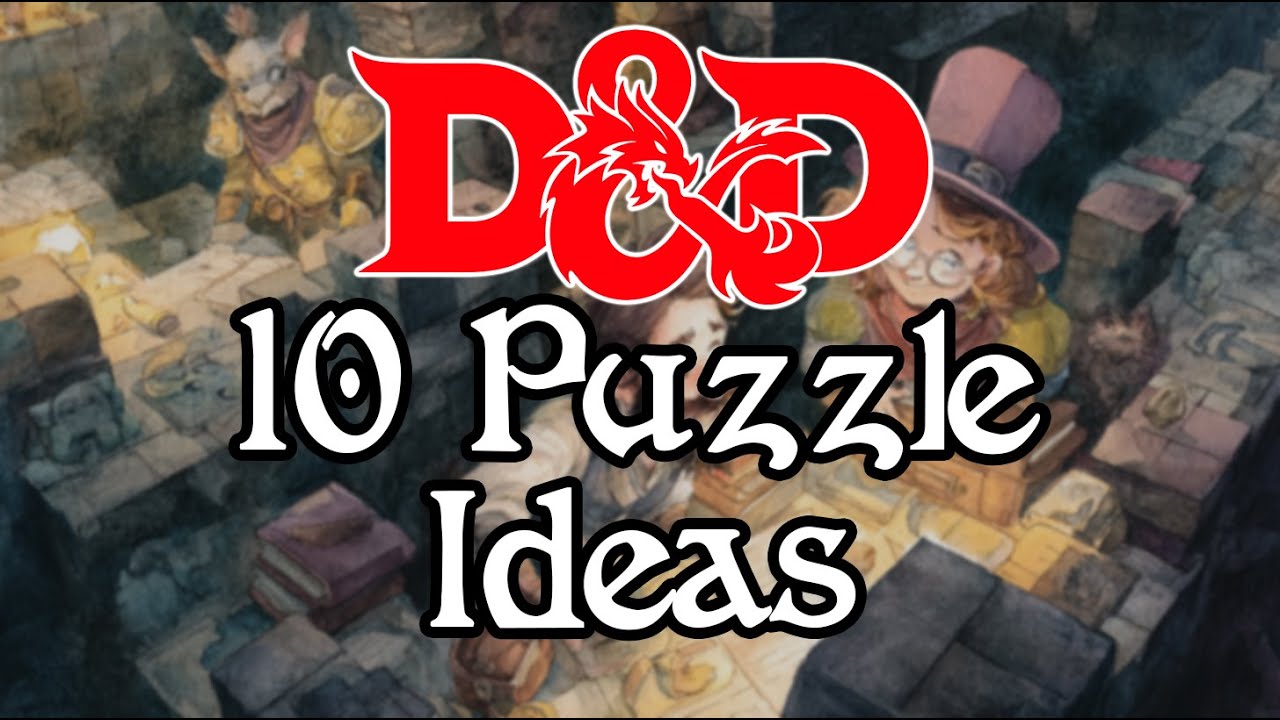 10 головоломок D&D, которые ваши игроки никогда не забудут