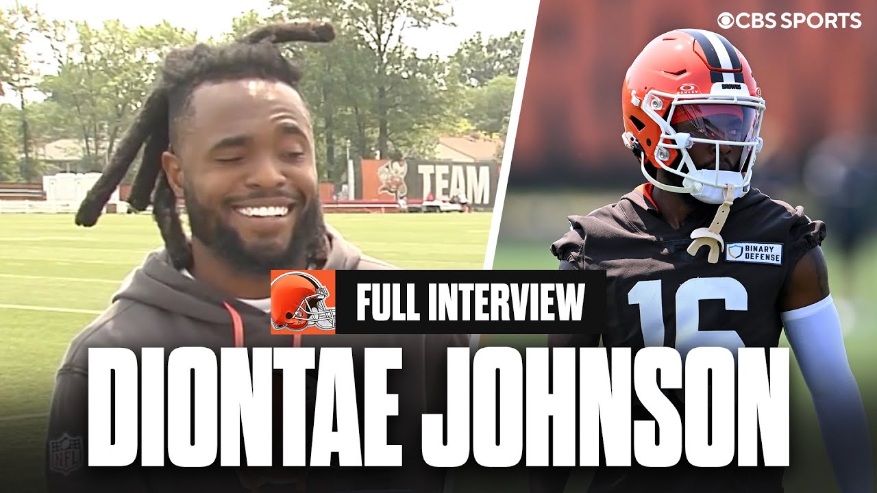 Diontae Johnson on Regrets from 2024, Turning a New Leaf, and His Thoughts on Each Browns QB 🏈
