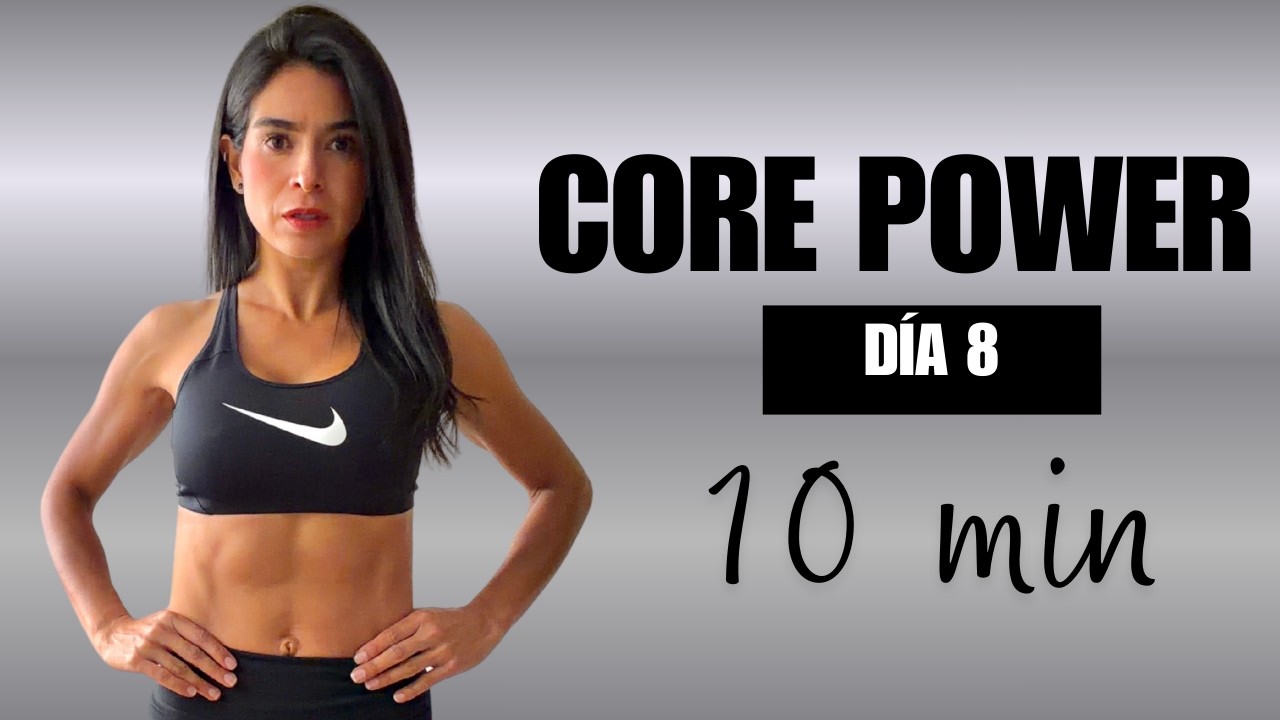 Abdominales avanzadas ‎en 10 Minutos | Sin Descanso | Sin Equipo ‎| Día 8 ‎| Natalia Garcia
