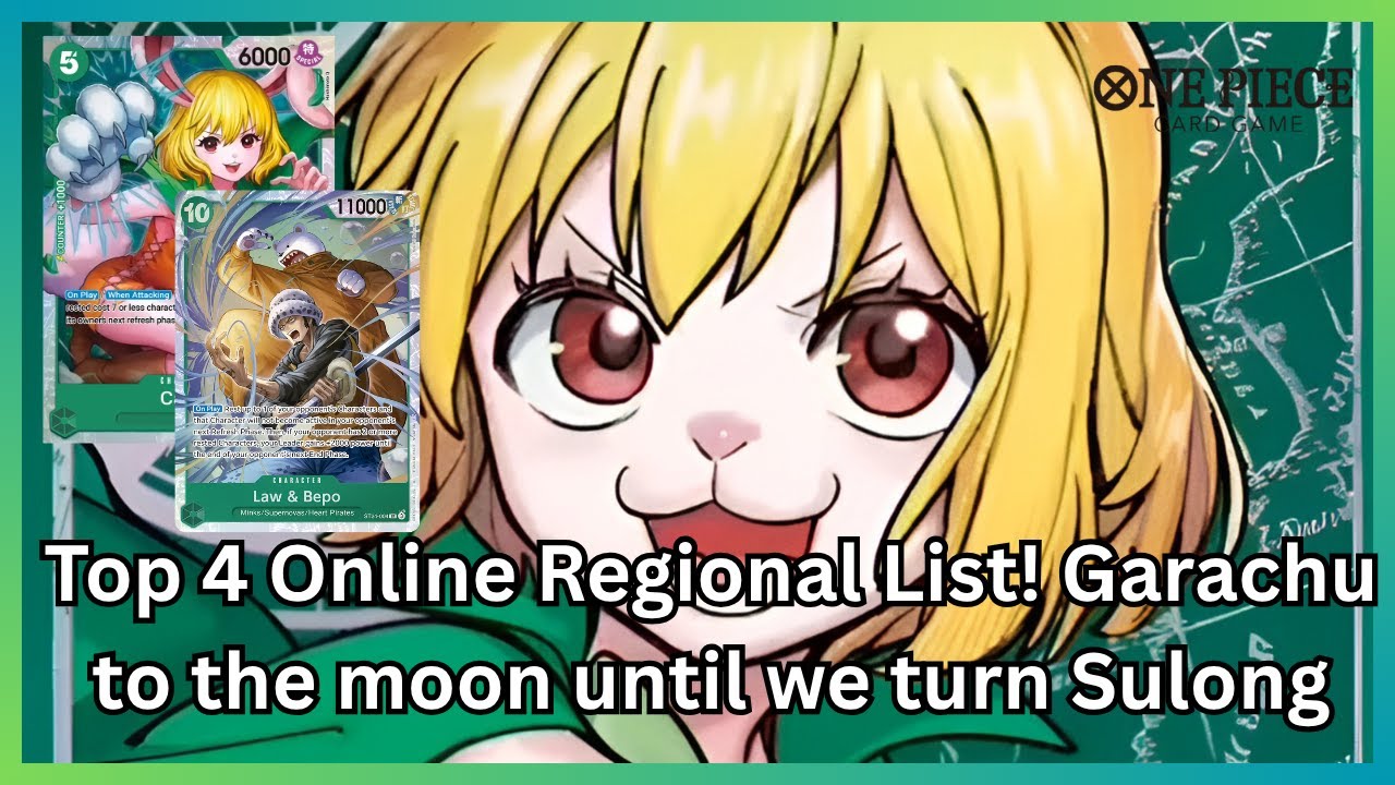 [PRB02] Green Carrot - Top 4 NA Online Regionals List: One Piece Card Game
