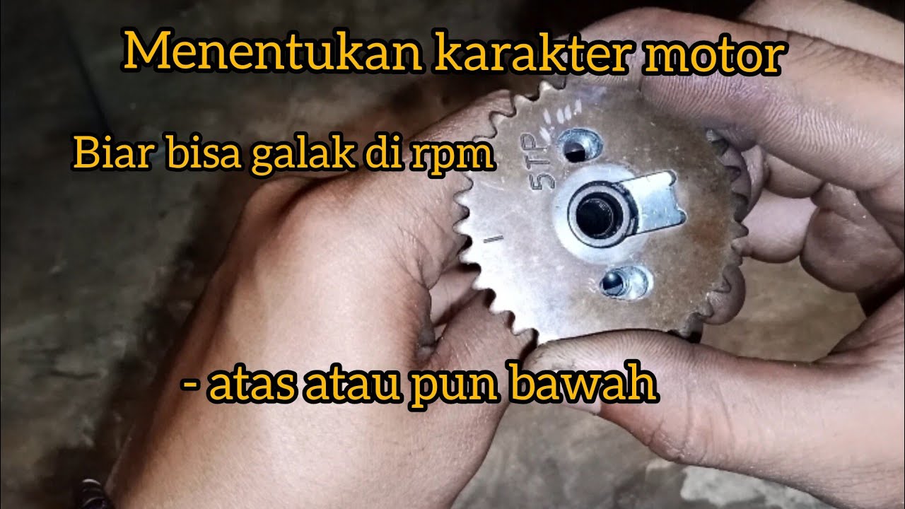 cara menentukan top dan karakter mesin noken as racing/papasan tanpa dial