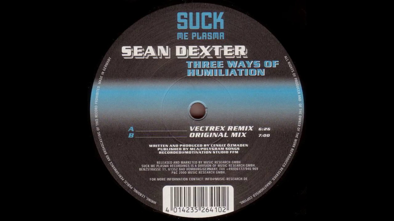 Sean Dexter - Three Ways Of Humiliation (Vectrex Remix)