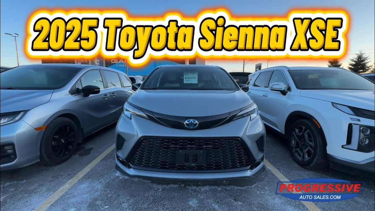 2025 Toyota Sienna XSE || Progressive Auto Sales