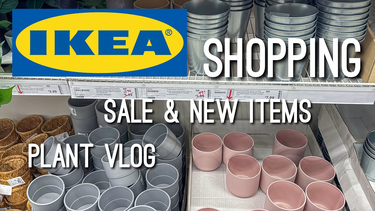 NEW Exciting IKEA Planters and Mixing Plants Together! Plant Vlog!