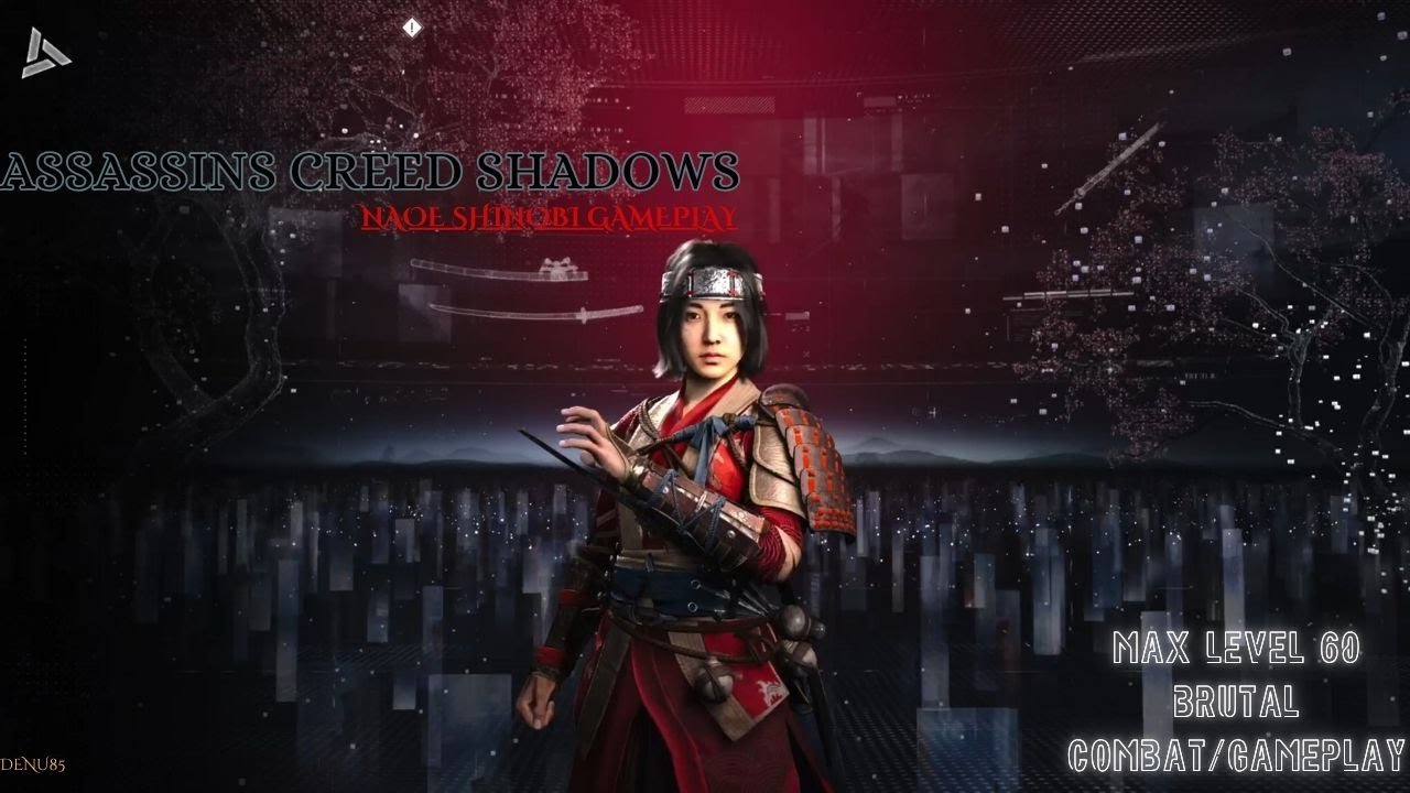 Assassins Creed Shadows New Game + Naoe Casual Max Level 60+ Expert Gameplay