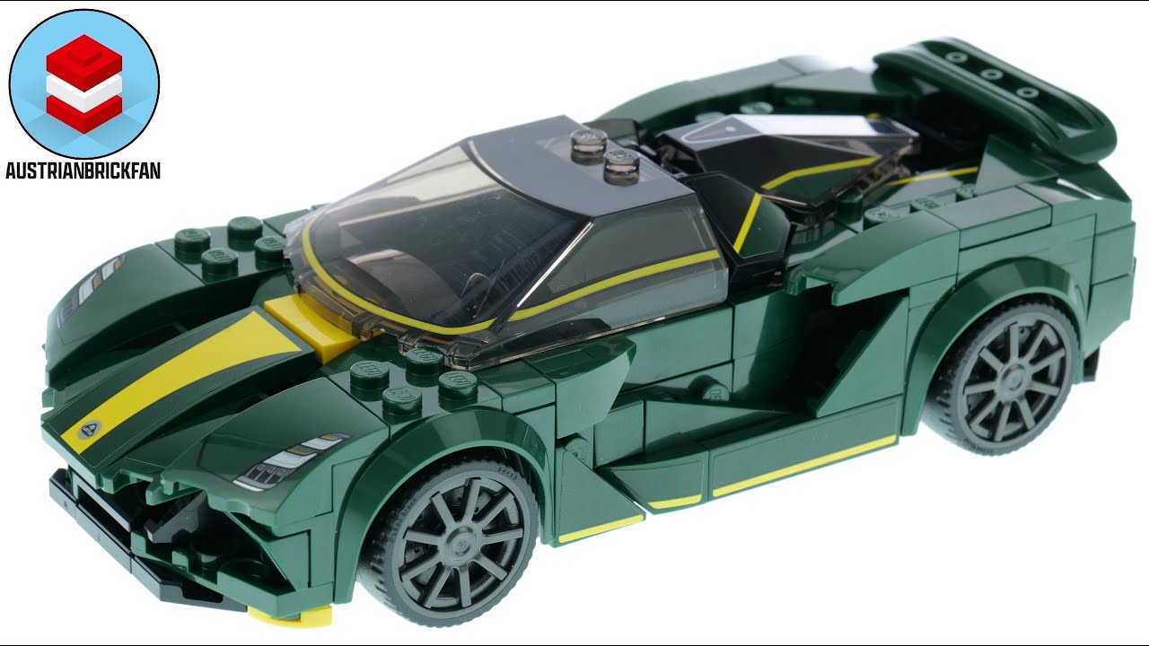 LEGO Speed Champions 76907 Lotus Evija - LEGO Speed Build Review