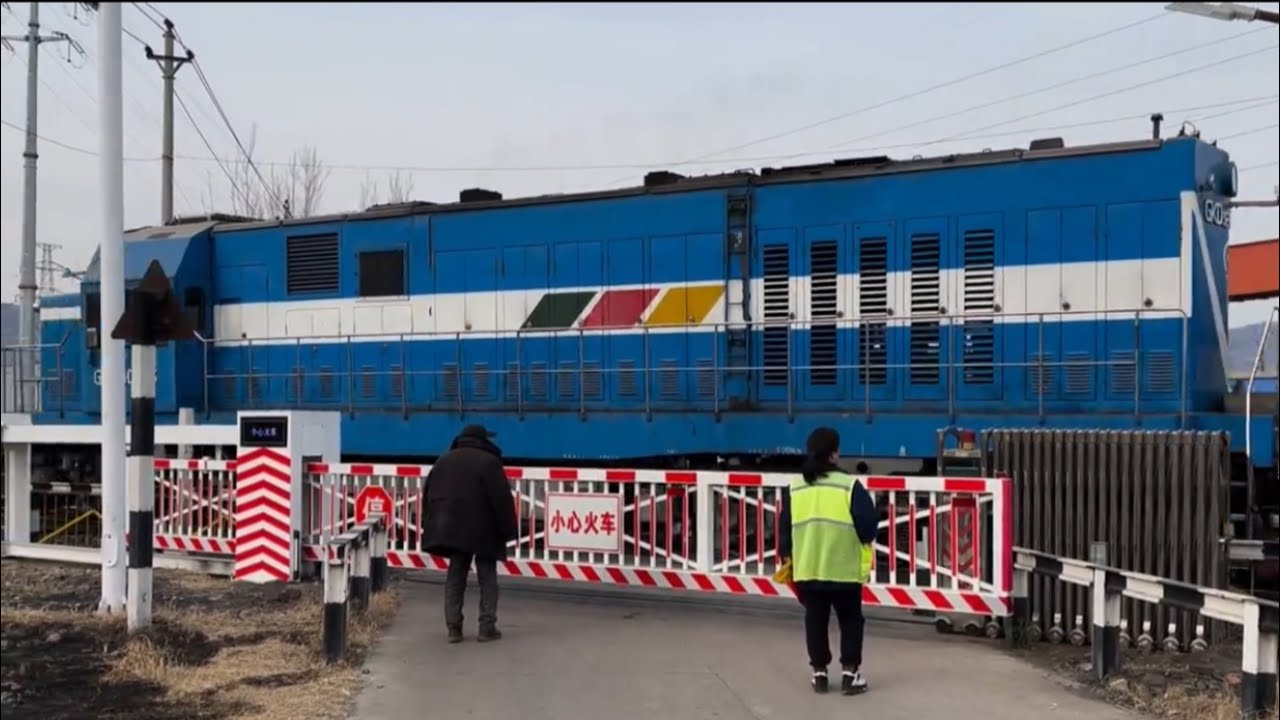 Train Crossing Alert | Safety First at the Barrier!