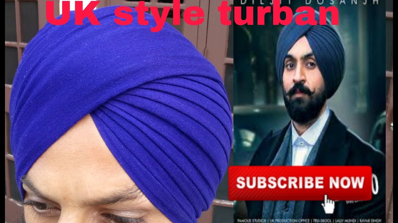 UK style turban diljit dosanjh Wali 10 meter