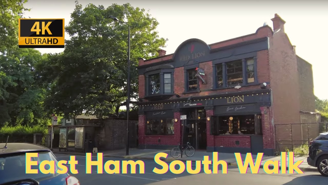 East Ham South Walk 2021| 4K HD | East London | Newham | Virtual Walking Tour | POV | Here We Go