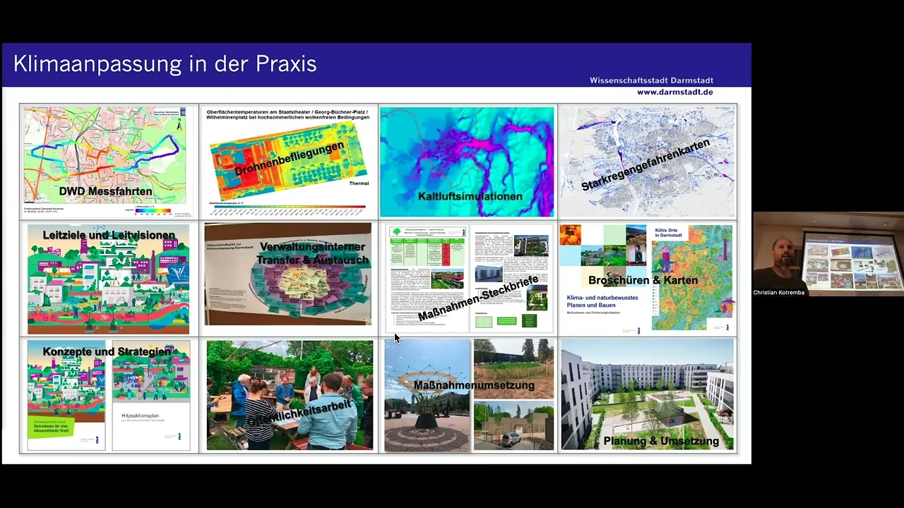 Natürlich resilient: Klimaanpassungsstrategien für Darmstadt (17.12.2024)