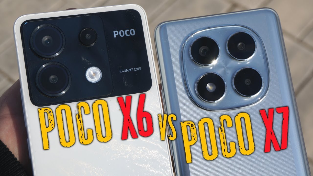 Сравнение Poco X6 и X7 - какой смартфон купить