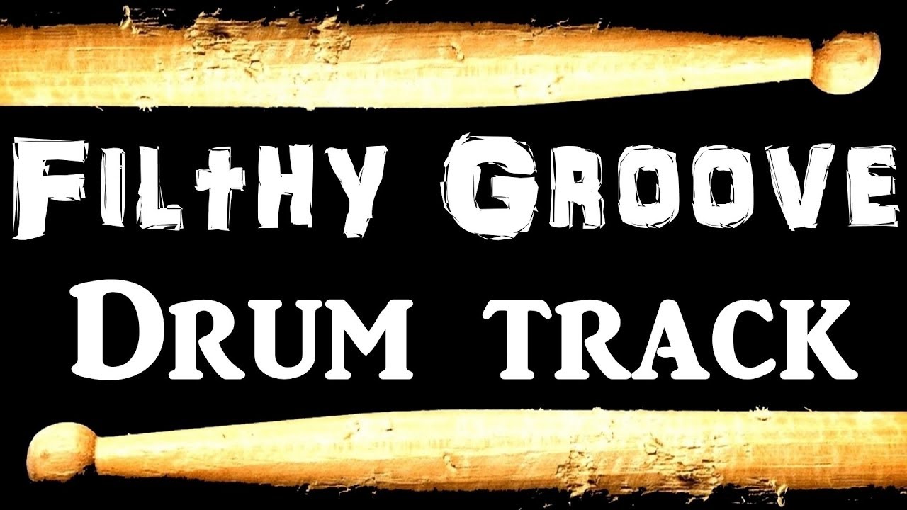 Filthy Groove - Rock Drum Track - 80 BPM - Drum Beats for Bass Guitar, Instrumental Beat 🥁 400