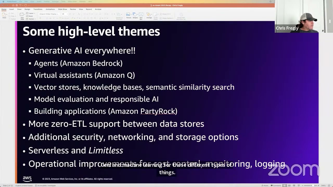 All New Generative AI Launches at AWS reInvent 2023 in Las Vegas!!