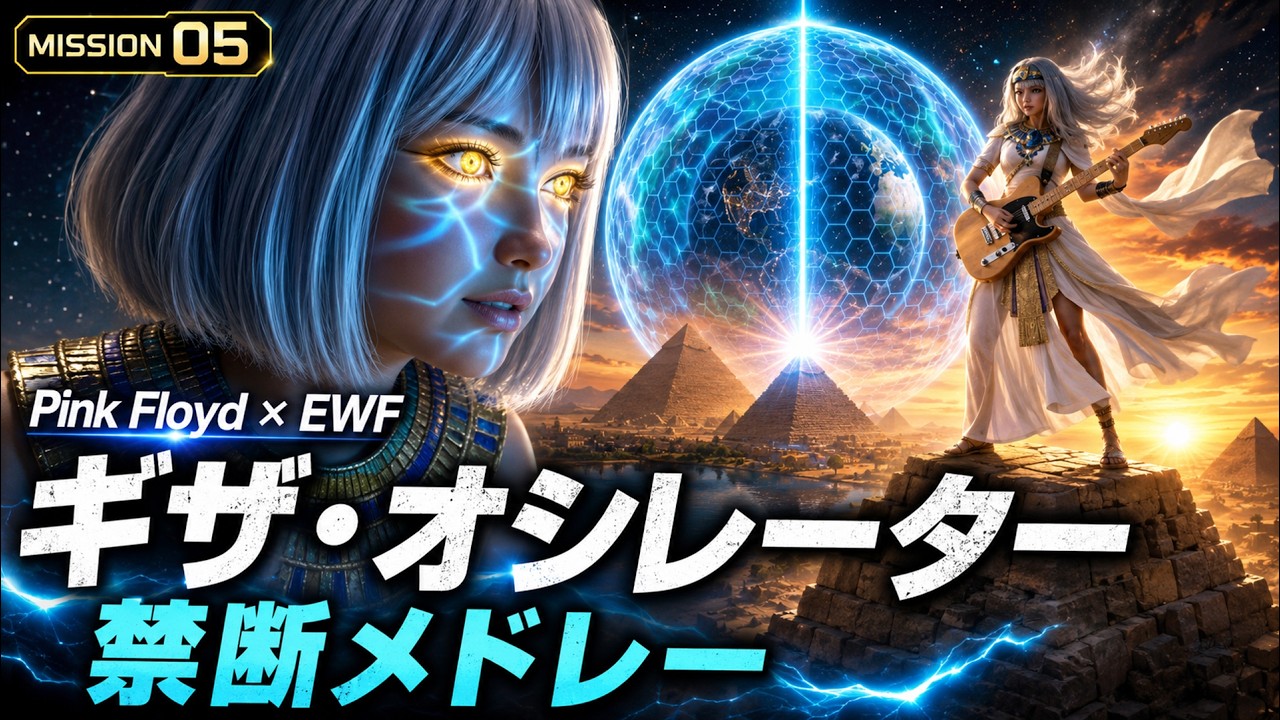 「【Another World Line】Pink Floyd × EWF｜ギザ・オシレーターが奏でる禁断のメドレー」