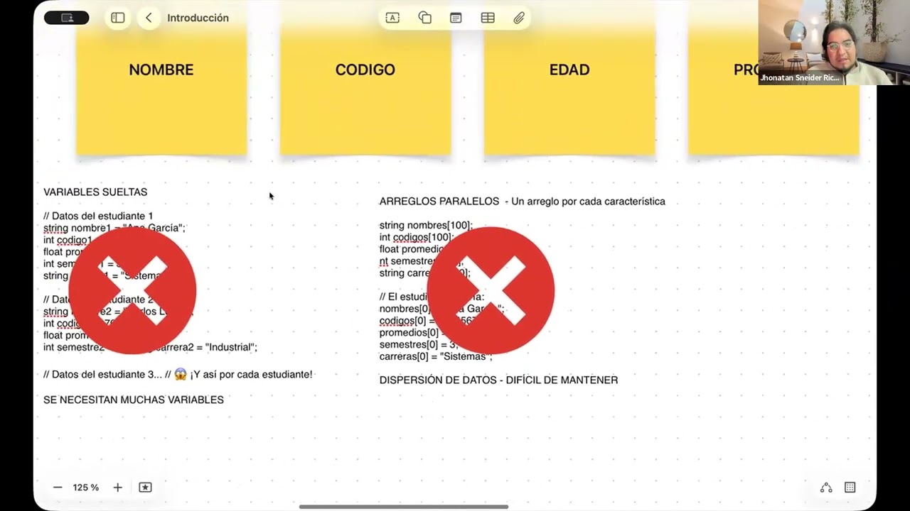 2026I - Sesión 17 Fundamentos de los Structs (de C++ a POO)