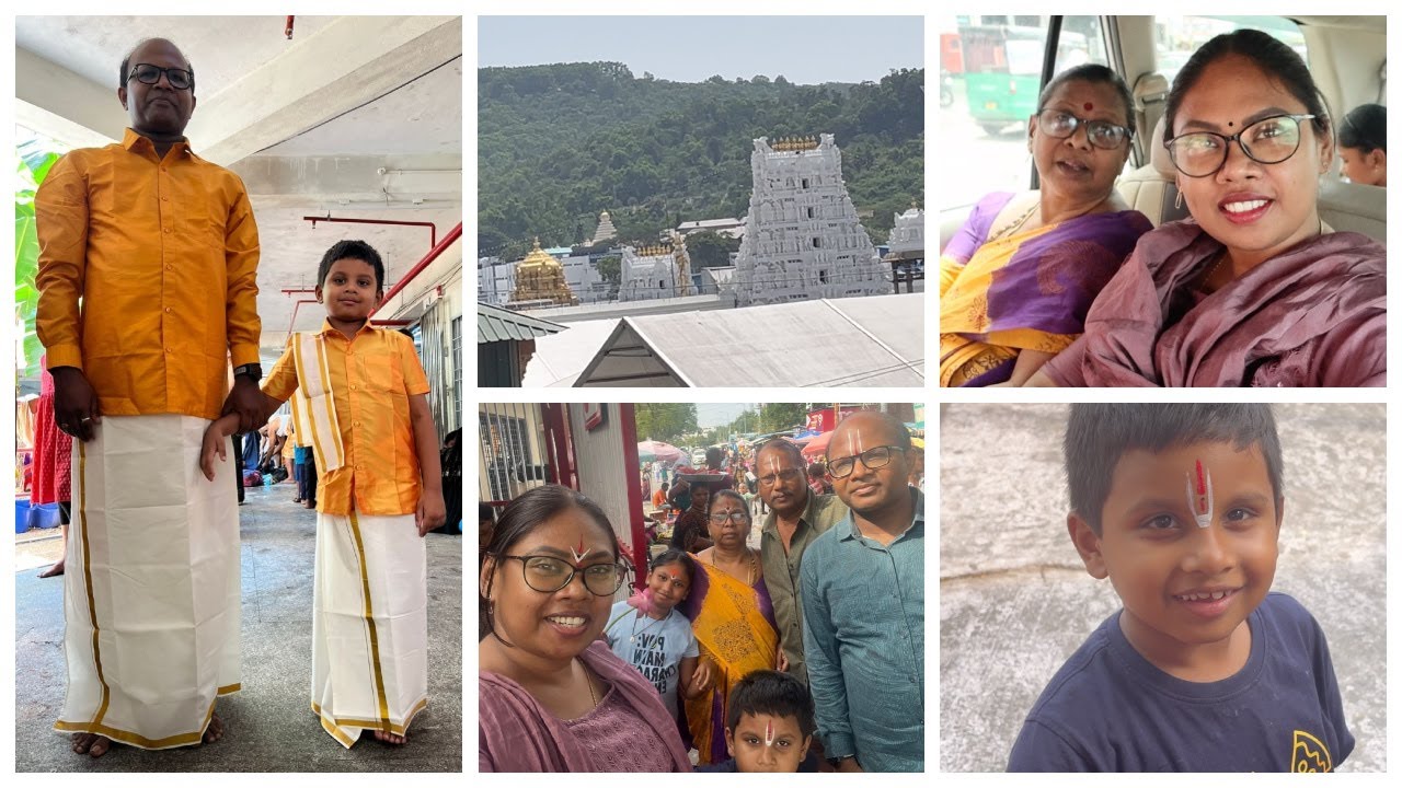 Tirupati Vlog with family |