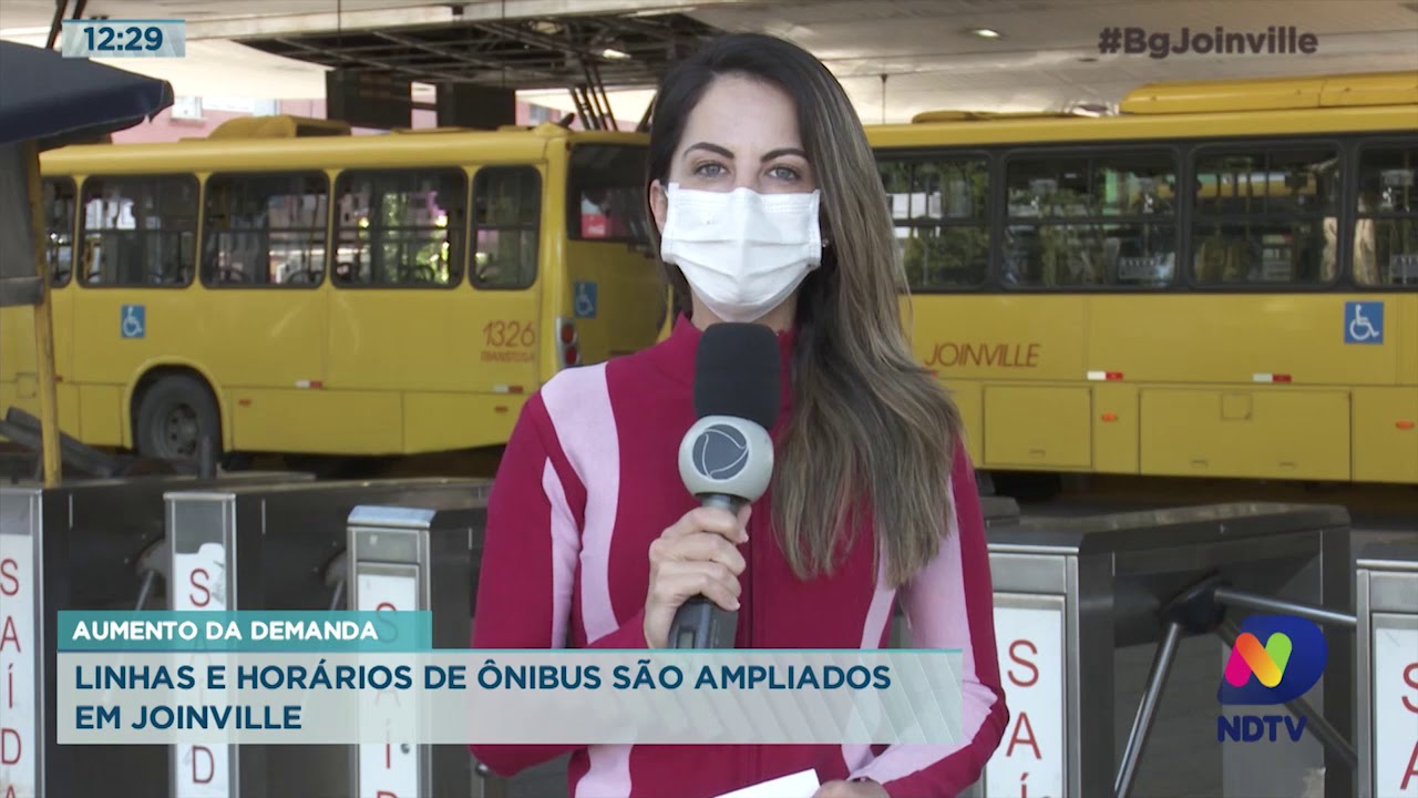 Aumento da demanda: Linhas e horários de ônibus são ampliados em Joinville
