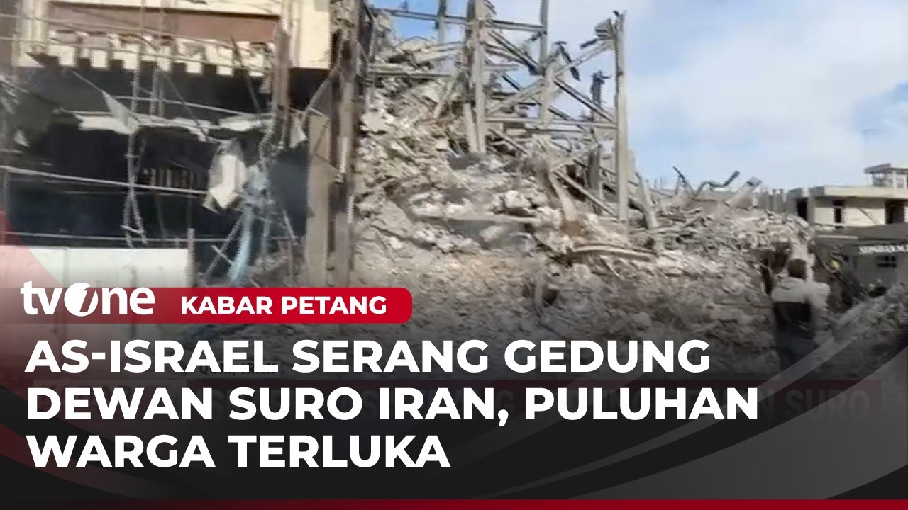 Melihat dari Dekat Gedung Dewan Suro di Iran yang Dirudal Israel | Kabar Petang