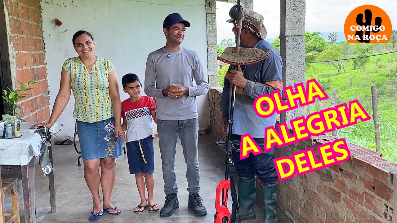 CANAL COMIGO NA ROÇA FAZENDO UMA FAMÍLIA FELIZ