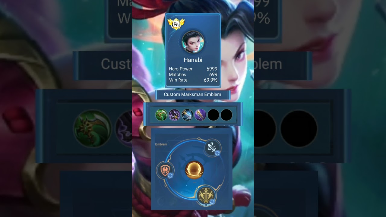 Hanabi best build 2024 | Mobile legends