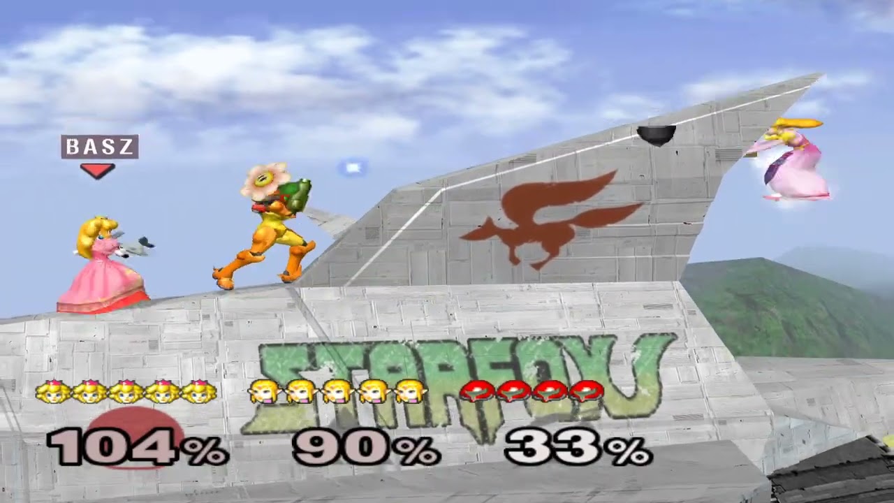 Super Smash Bros Melee (GCN) Special Request #8 - Peach VS Zelda VS Samus