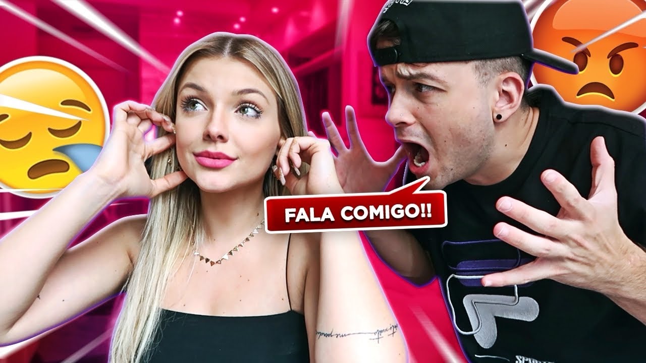 IGNORANDO ELE POR UM DIA *ficou chateado*
