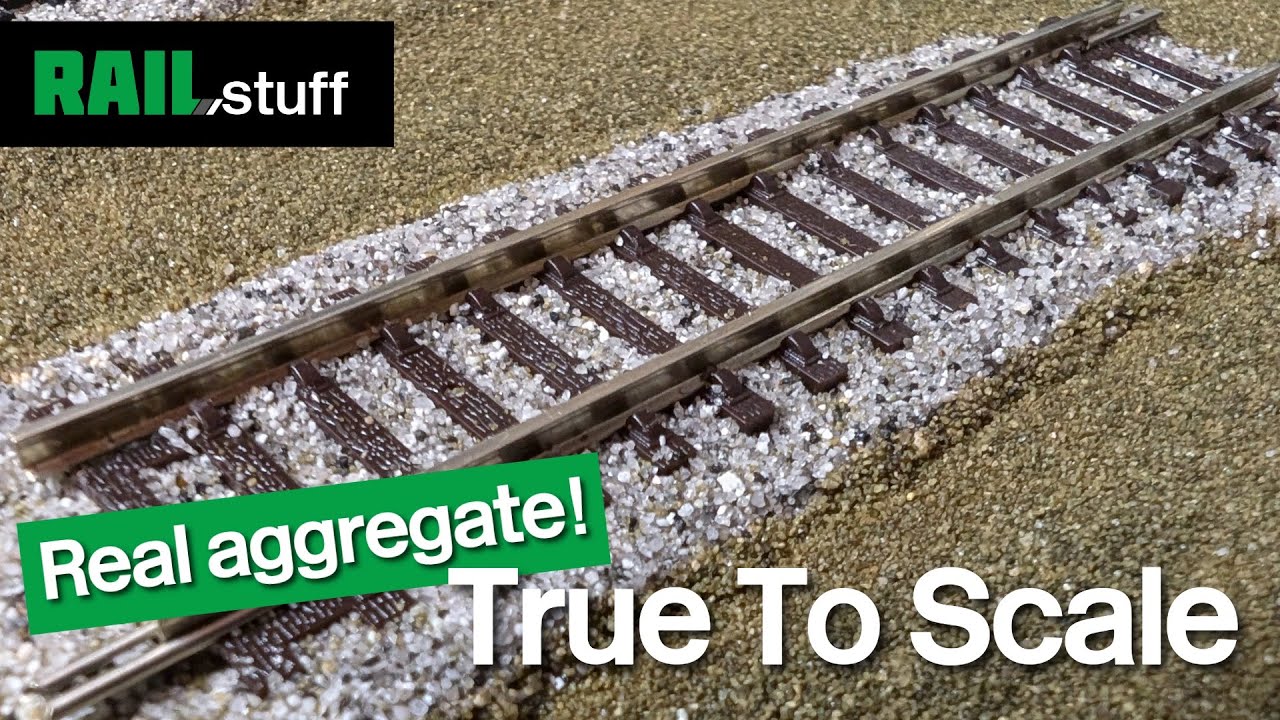 Обзор балласта True to Scale – настоящий заполнитель для реалистичных моделей железных дорог (кол...