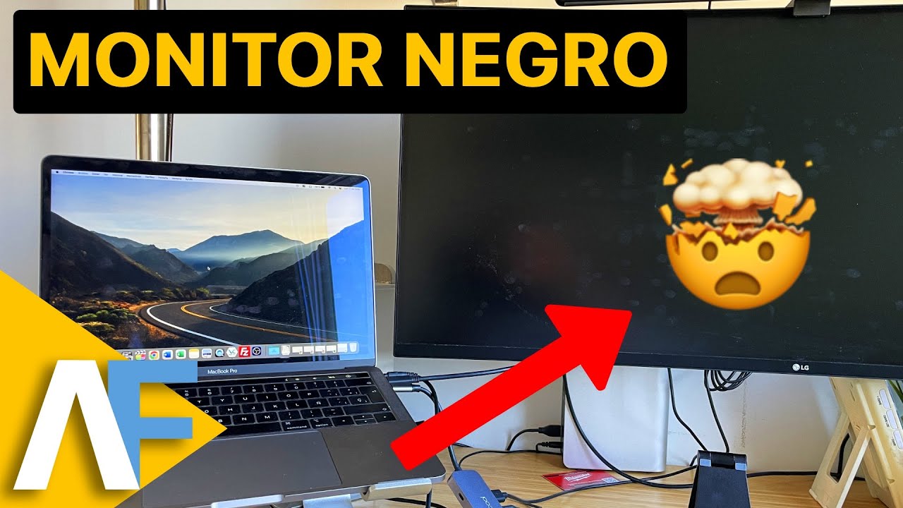 ✅ Asi he Solucionado que mi Monitor EXTERNO se quedaba NEGRO ⚫ en Macbook
