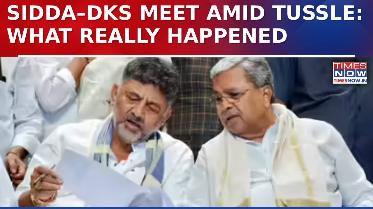 Siddaramaiah&ndash;DK Shivakumar Hold Breakfast Huddle Amid Karnataka Power Tussle; Here&rsquo;s What Happened