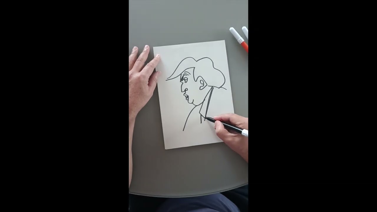 Trump disegno