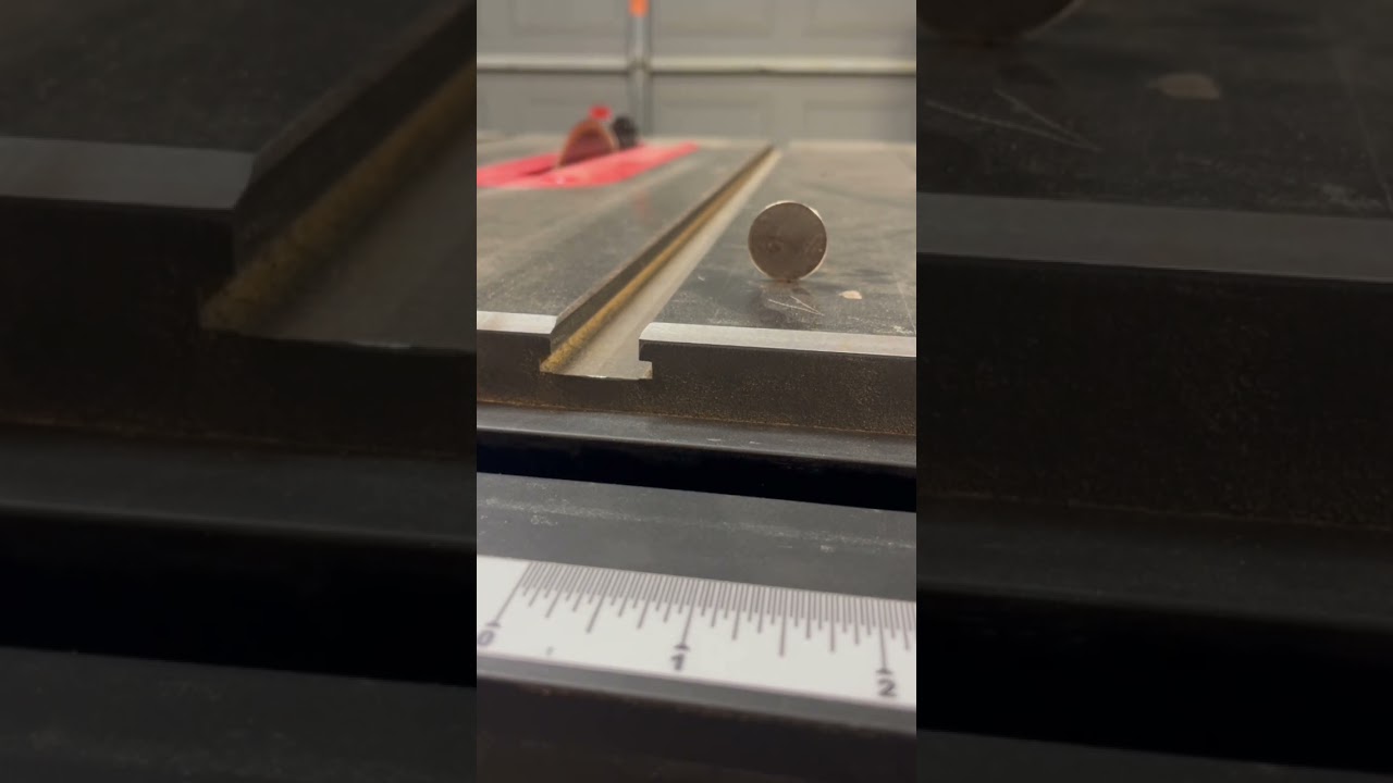 How much does vibration does your table saw have? This @grizzlymachines has none! #beast