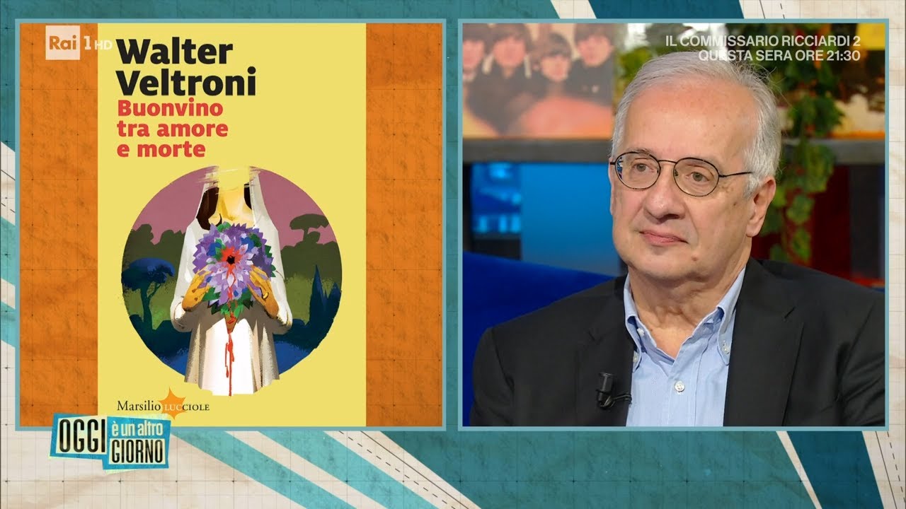 Walter Veltroni, nuova indagine per il commissario Buonvino - Oggi &egrave; un altro giorno 06/03/2023