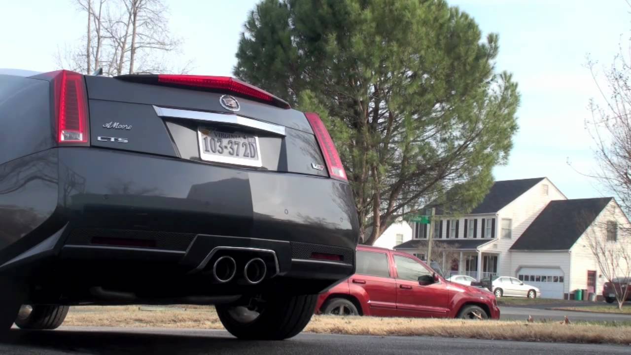 2011 CTS-V Coupe Revving Exhaust Stock! 28 miles... Cadillac