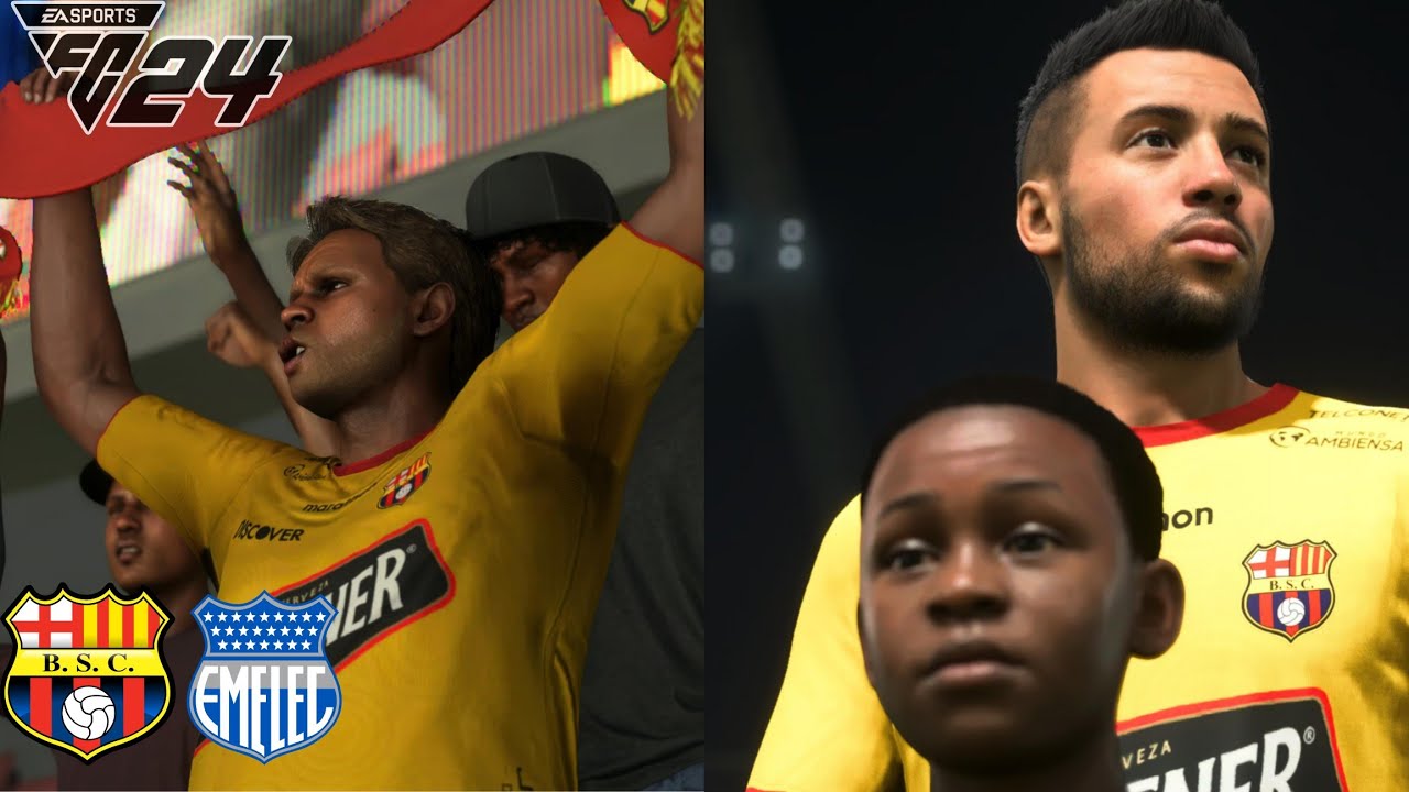 EA SPORTS FC 24 Barcelona Sc Vs Emelec Gameplay Final Conmebol Libertadores ⚽️ PS5 4K