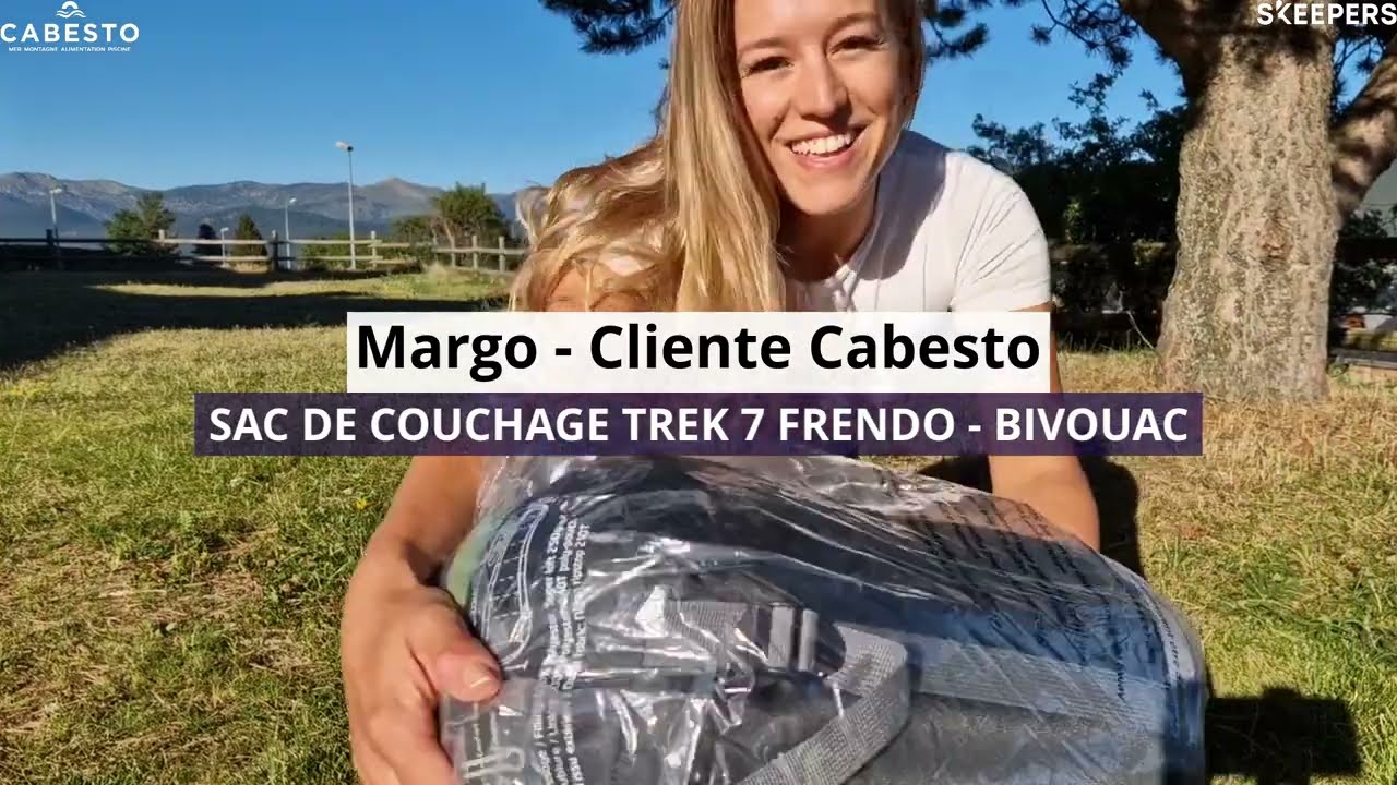 SAC DE COUCHAGE TREK 7 de Frendo, l'avis de Margo - CABESTO