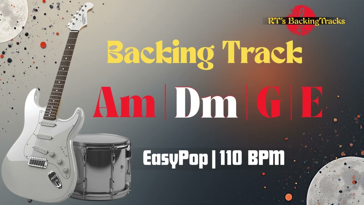 EasyPop Backing Track Am Minor | 110 BPM