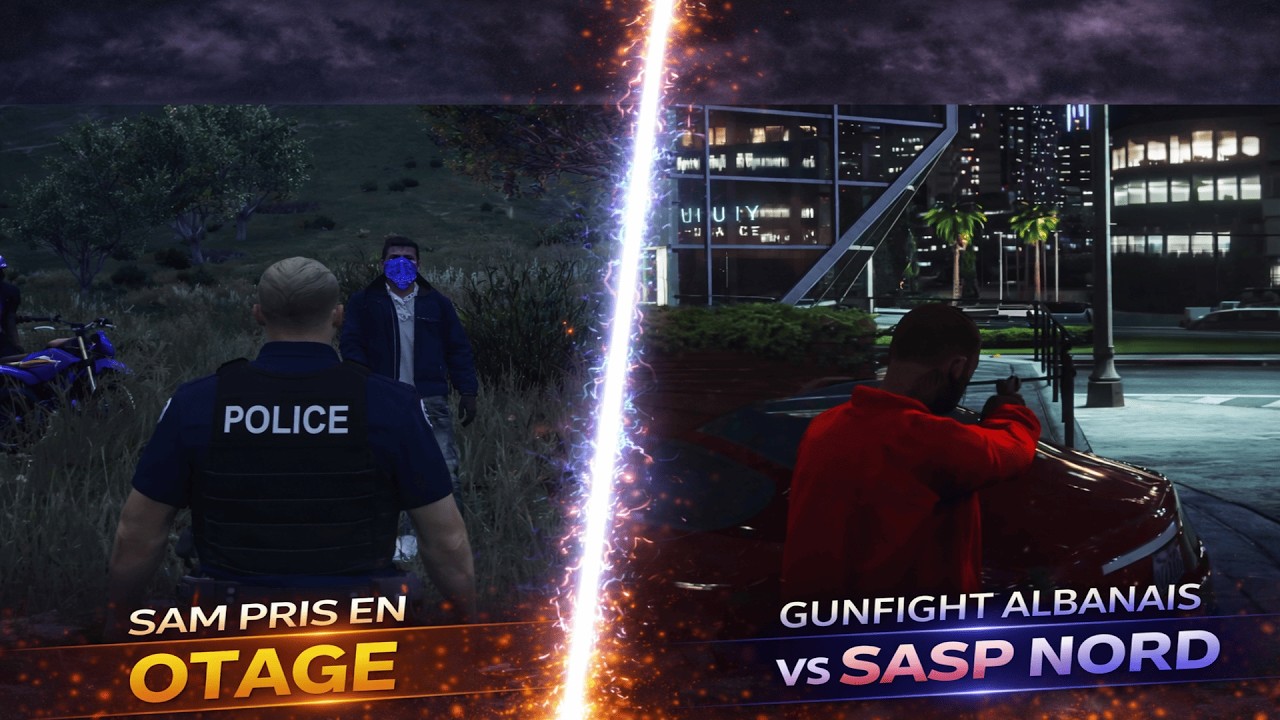 SAM PRIS EN OTAGE 💥 ALBANAIS VS SASP NORD 🔫 RÉUNION ORGA 💸 BEST OF FLASHBACK