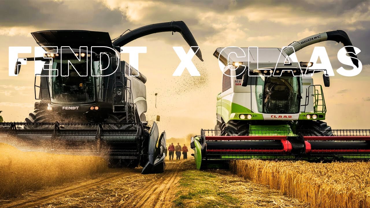 СРАВНЕНИЕ УБОРОЧНЫХ МАШИН - CLAAS LEXION 8900 x FENDT IDEAL 10T