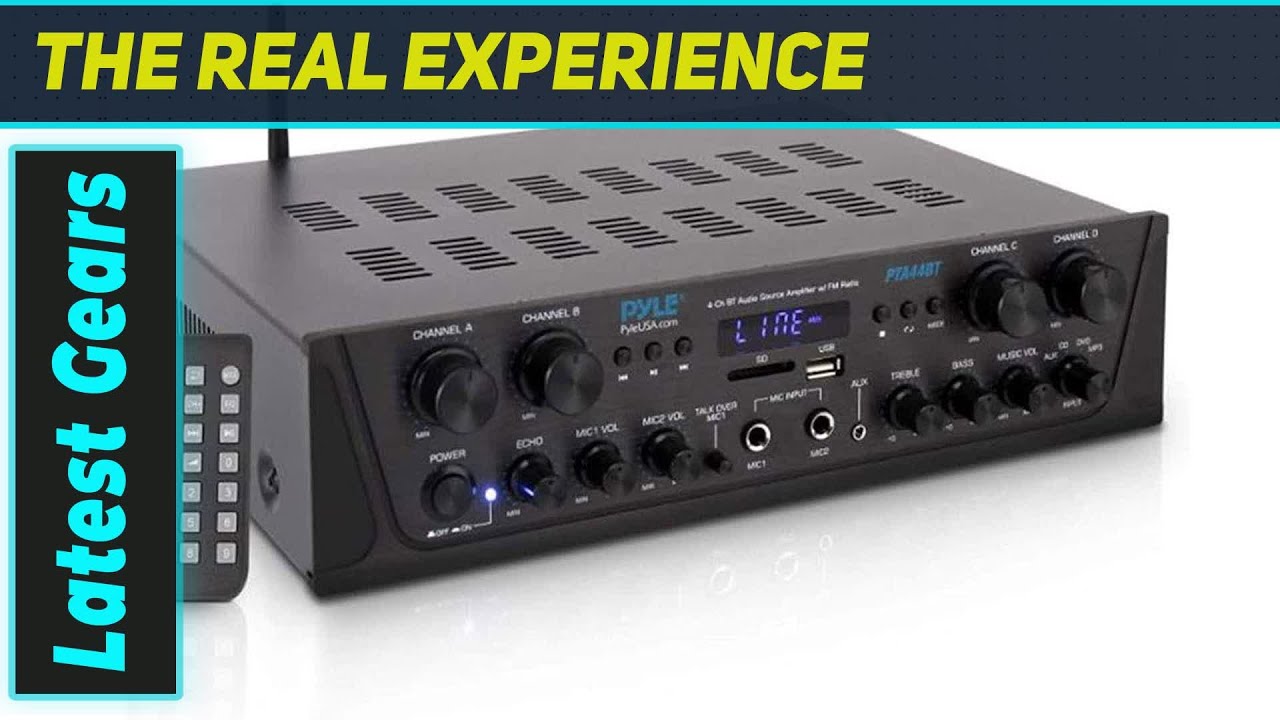 Pyle PTA44BT: Best Budget Bluetooth Karaoke Amplifier?
