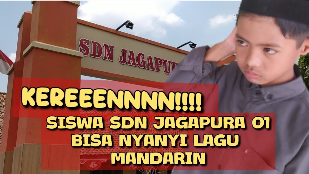 KEREN Anak SD nyanyi lagu MANDARIN
