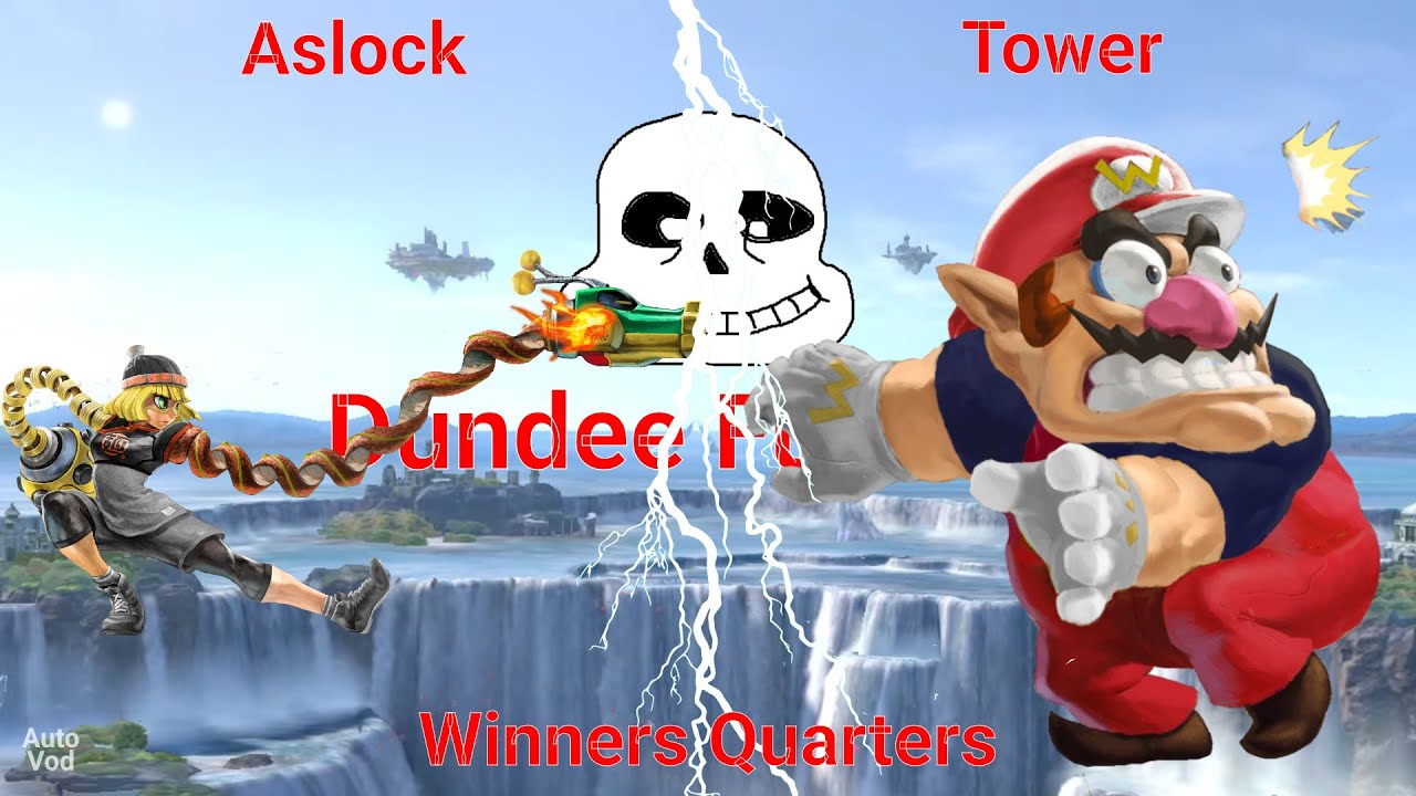 Aslock (Min Min, Cloud) vs Tower (Wario) - Dundee Fundies 153 Winners Quarter-Final