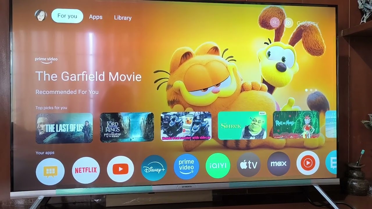 SKYWORTH 43GE6200 GOOGLE TV 43 INCH 4K UHD