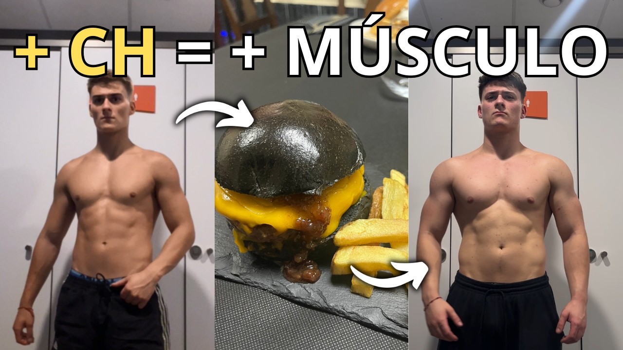 Que CARBOHIDRATOS comer para ganar músculo