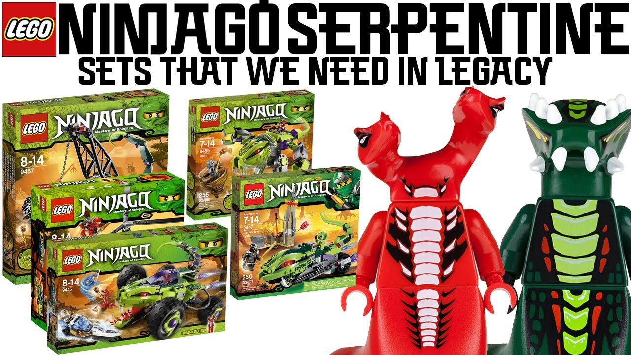 LEGO Ninjago Serpentine Sets That We Still Need In Legacy!