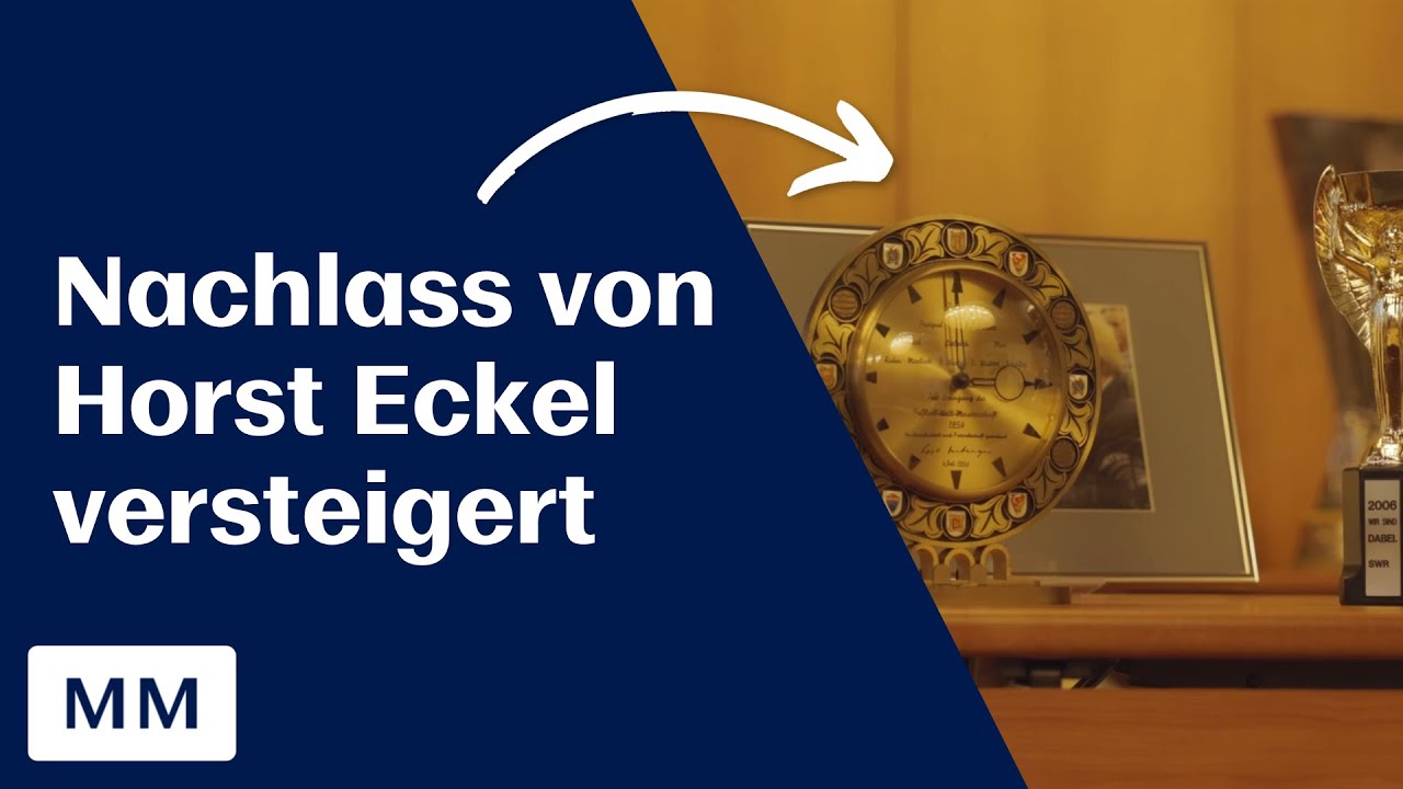 Nachlass von Fu&szlig;ball-Legende Horst Eckel versteigert - so lief die Auktion