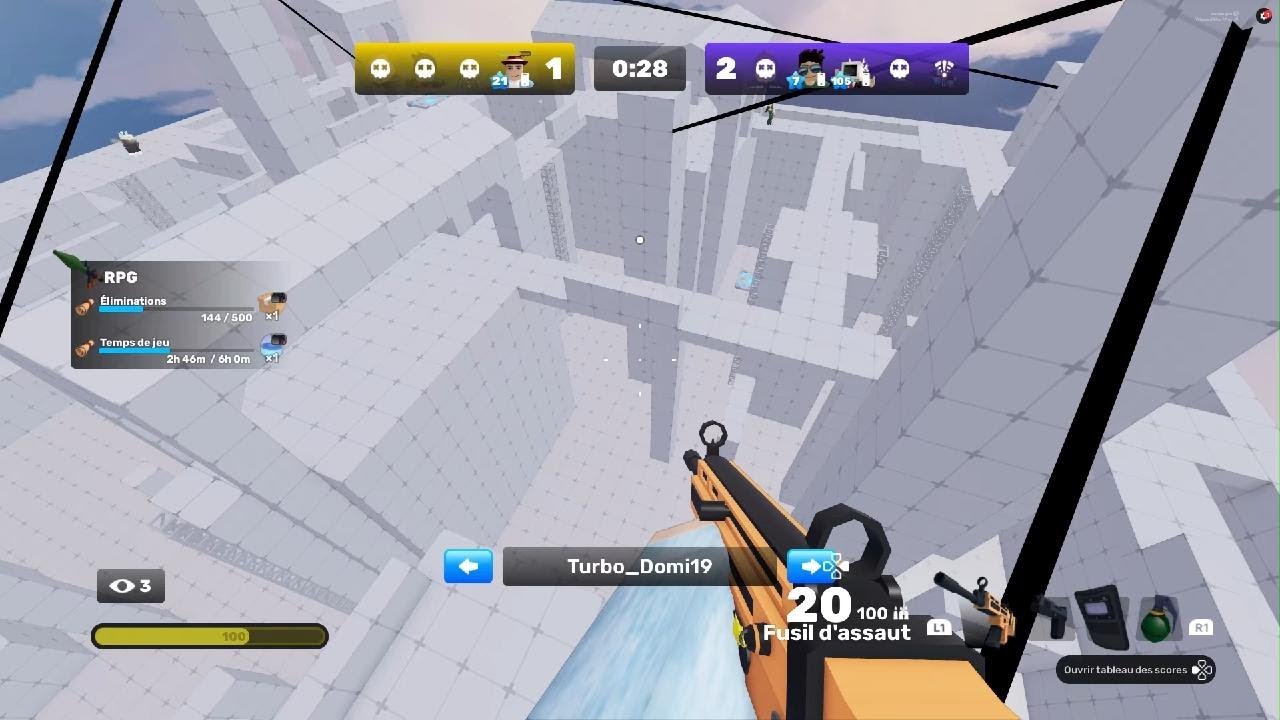 Je joue a rivals partie 2