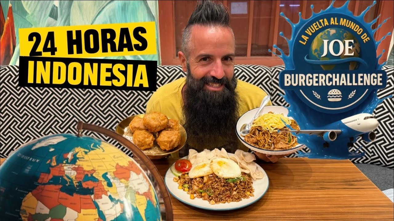 LA VUELTA AL MUNDO DE JOE BURGER: PROBANDO COMIDA CALLEJERA EN INDONESIA