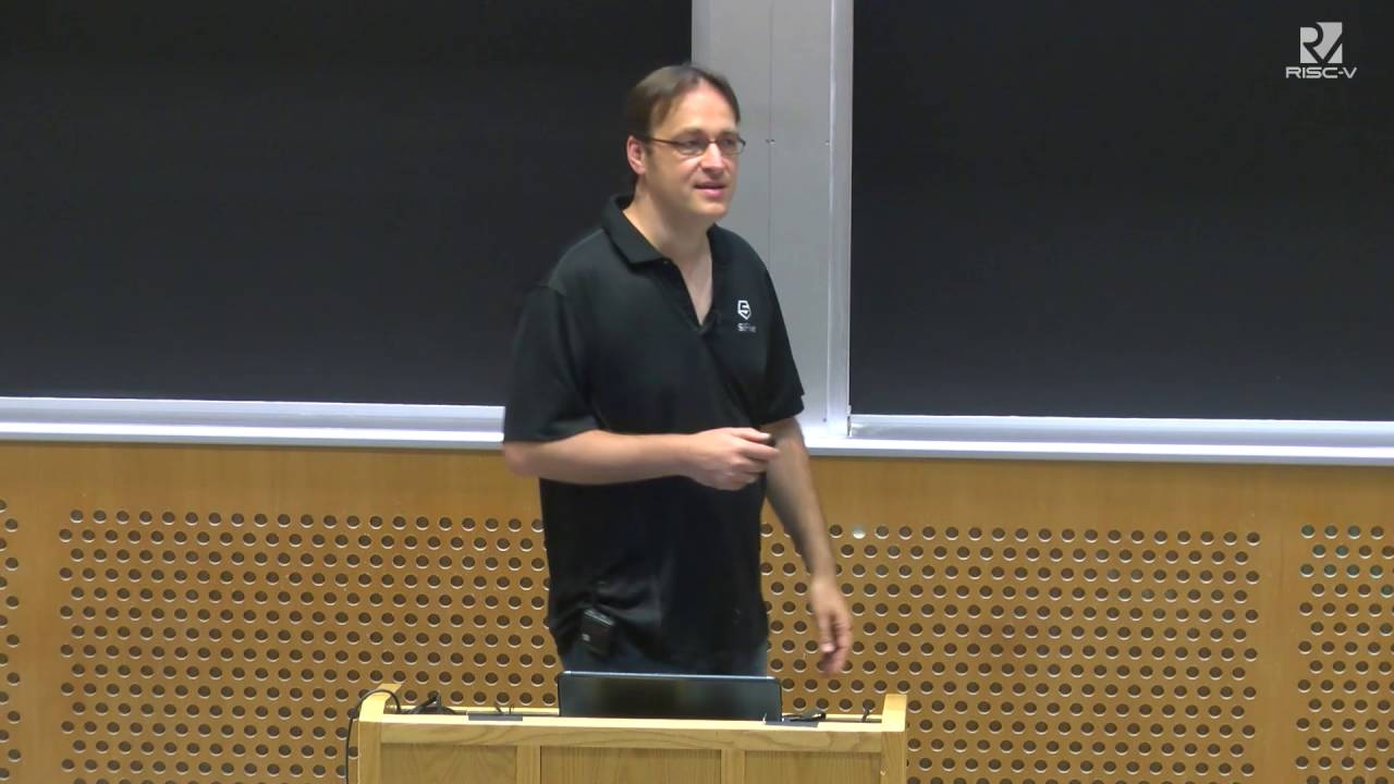 Tuesday @ 0900   RISC V Interrupts   Krste Asanović, UC Berkeley & SiFive Inc